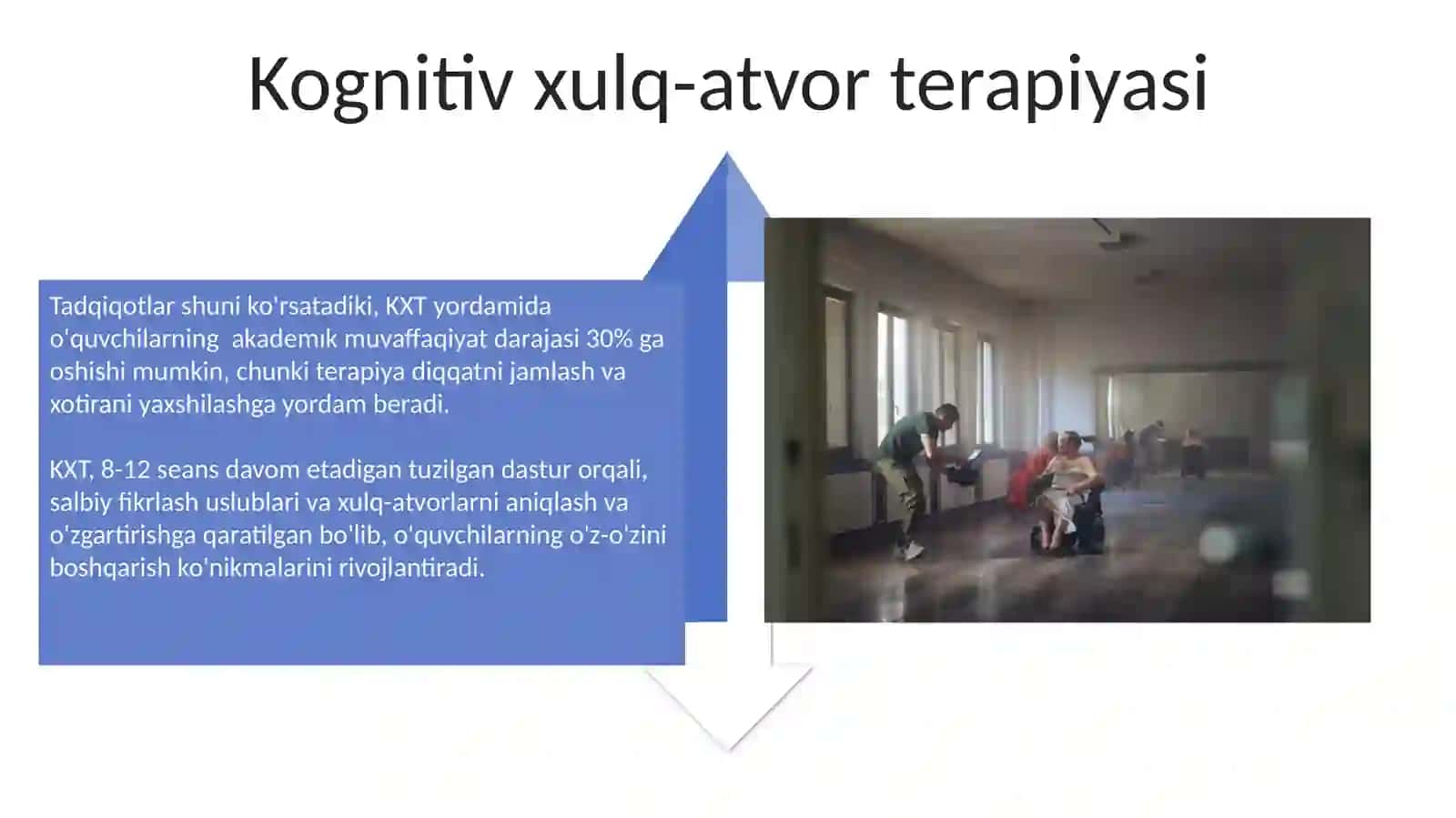 Kasallikdan tuzalgan oʻquvchini oʻqishga moslashishdagi psixologik muammolarni bartaraf etish 4
