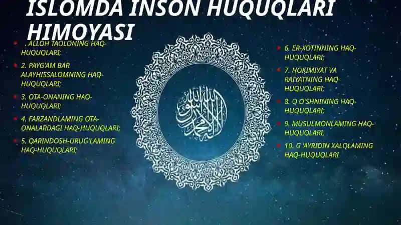 Islomda ijtimoiy tenglik 4