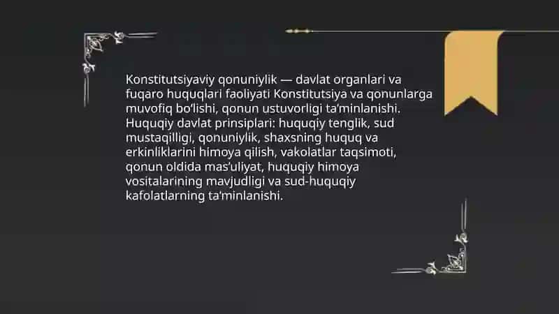 Konstitutsiya huquqiy davlat va baxtiyor jamiyat poydevori 4