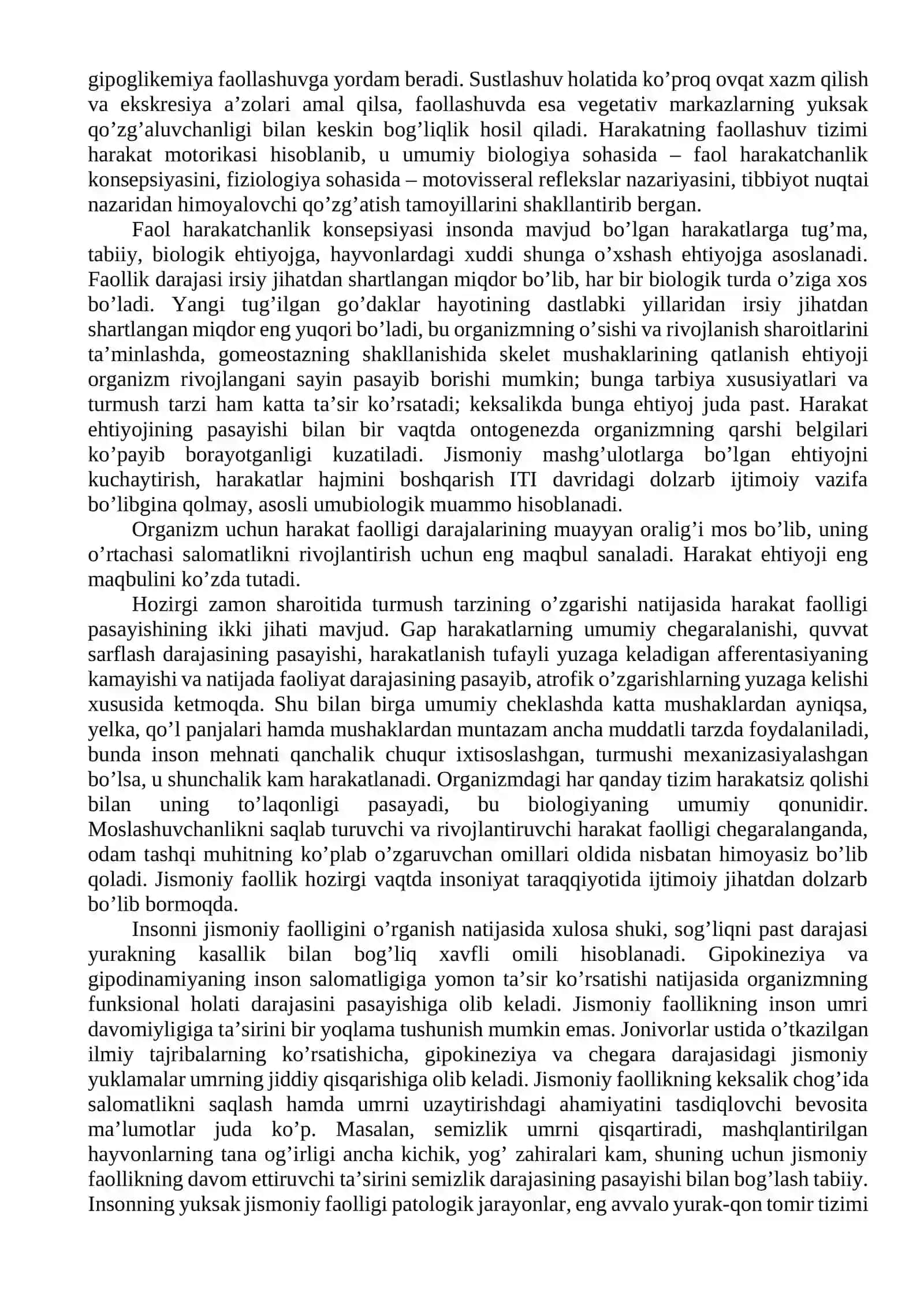 Hаrаkаt fаolligi vа sаlomаtlik 4