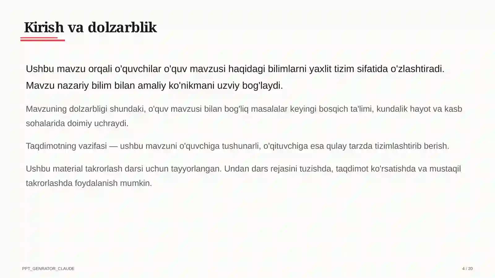 1-6-sinflarda tabiiy fanlar soatlari ko'paydi: tajriba va kuzatuvga asoslangan darslar (2026) 4