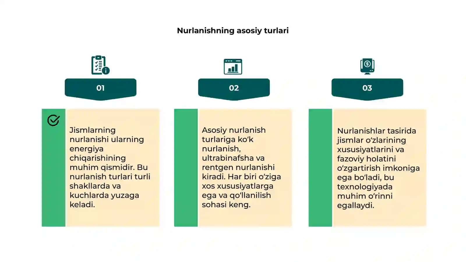 Jismlarning nurlanishi 4