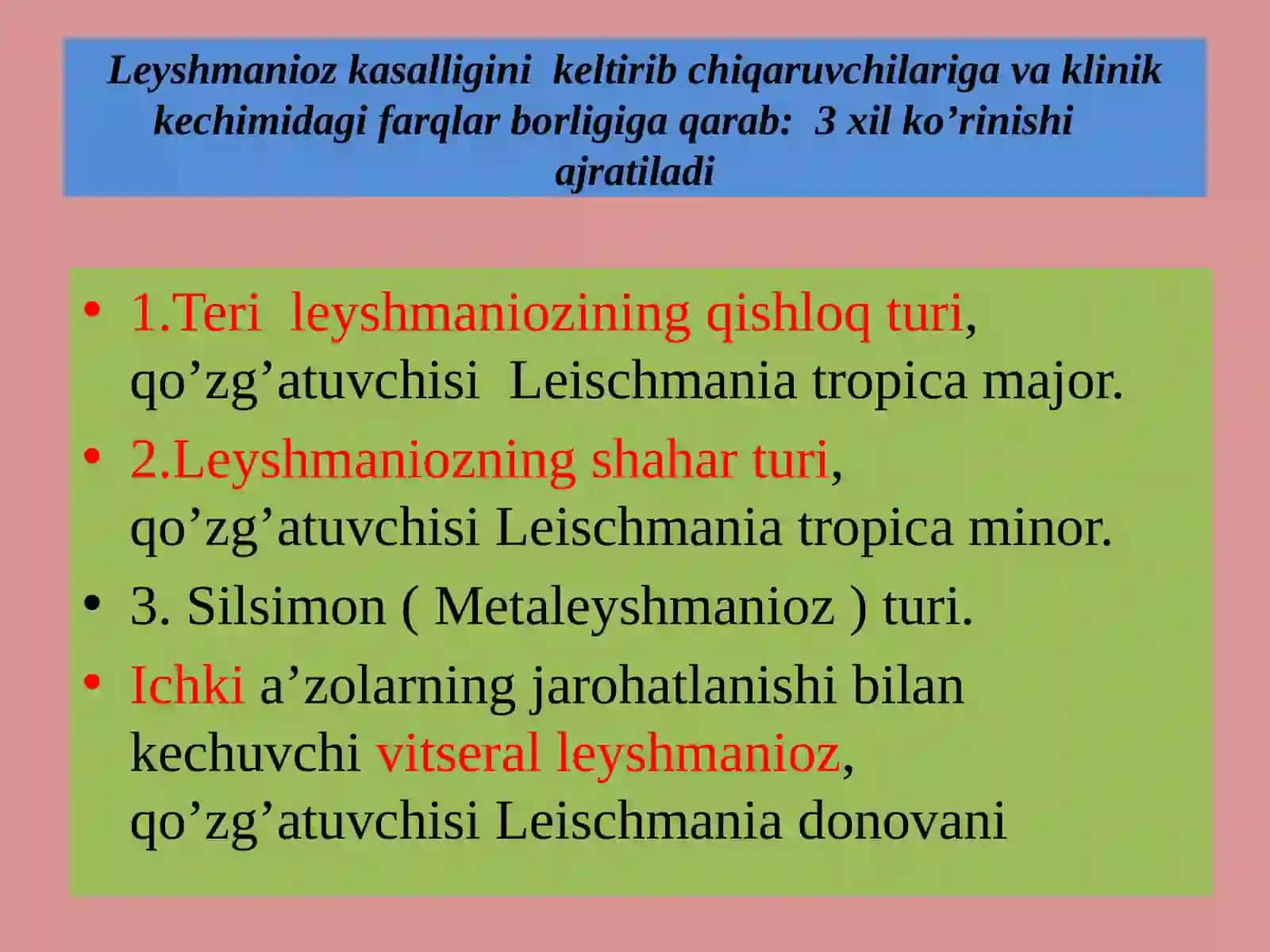 TERI LEYSHMANIOZI 4