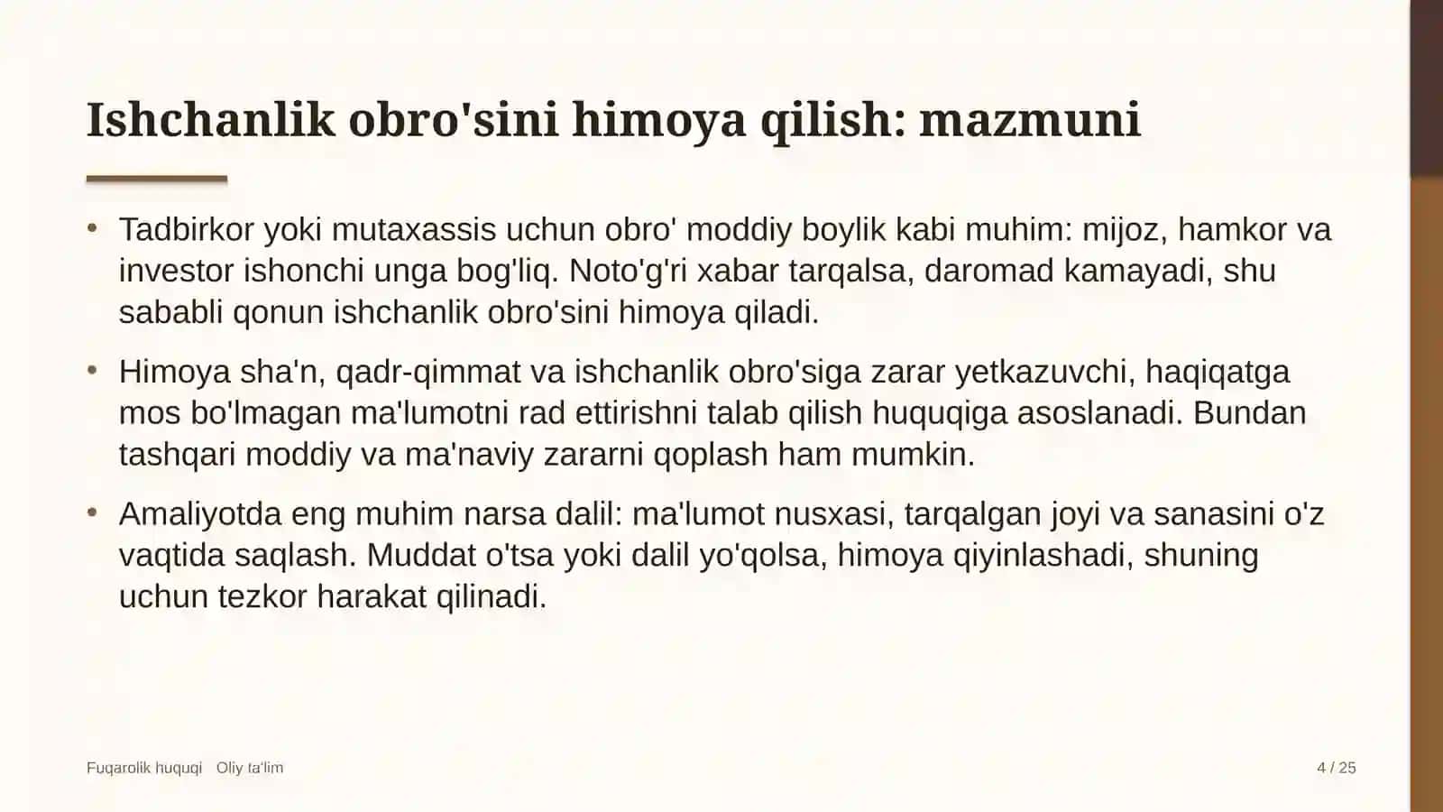 o'tov lagerlarida ishchanlik obro'sini himoya qilish 3519 4