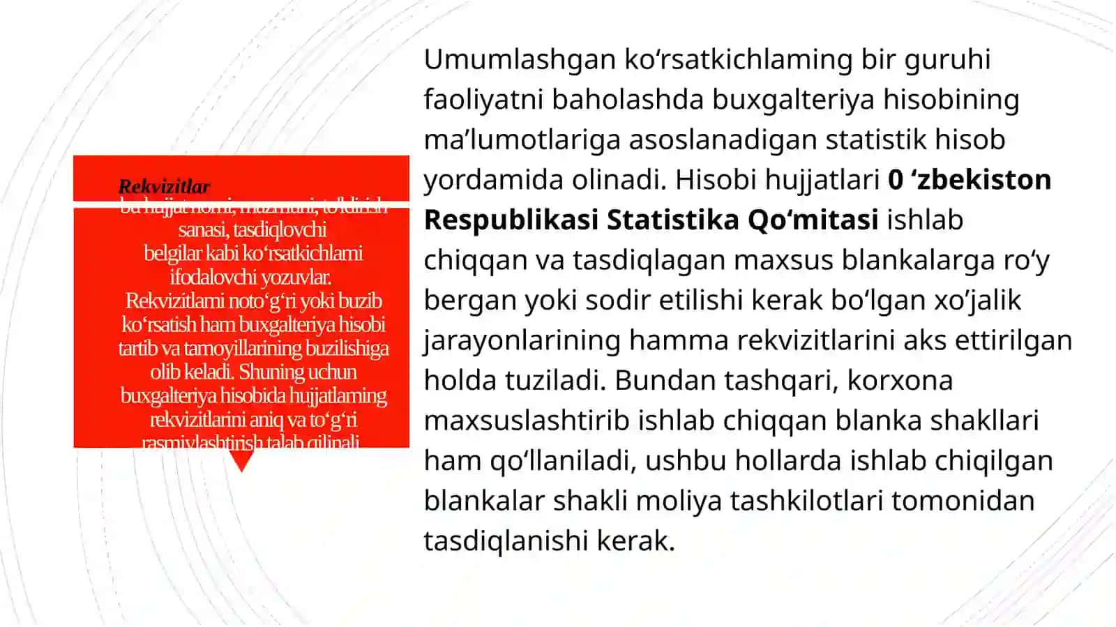 Hujjatlashtirish va inventarizatsiya 4