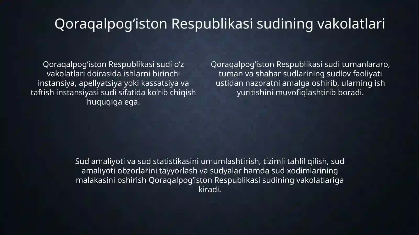 Qoraqalpog'iston Ma'muriy Sudlari 4