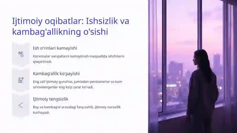 Inflyatsiyaning Ijtimoiy – Iqtisodiy Oqibatlari 4
