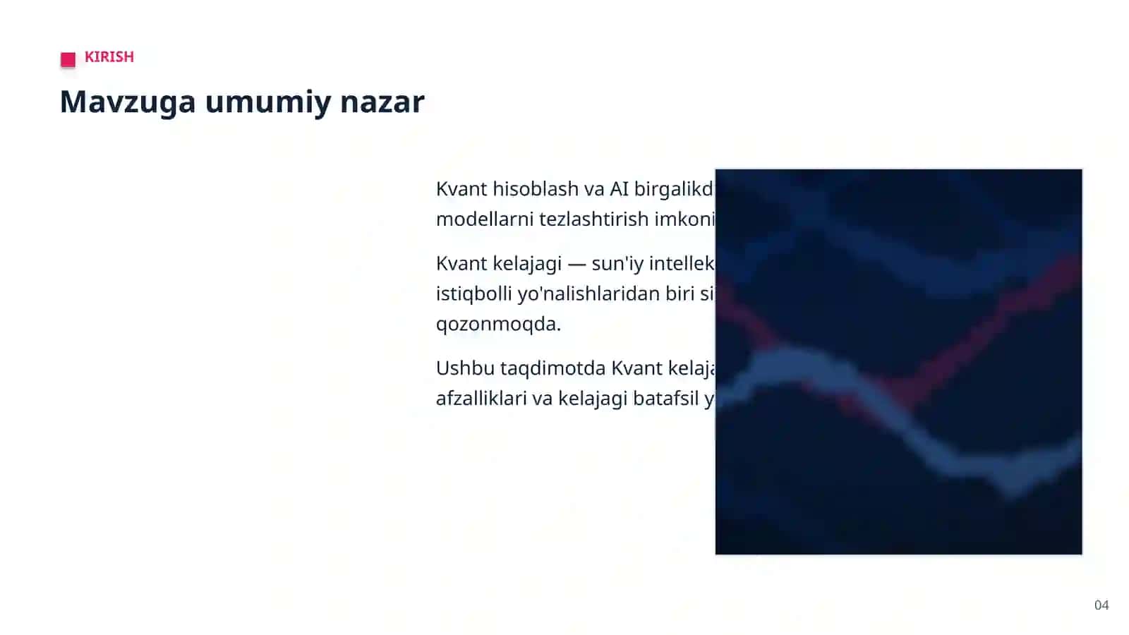Kvant hisoblash va AI 4