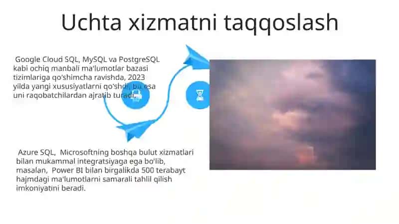 Bulutli Ma'lumotlar Bazalarini Tanlash va Qo'llash 4