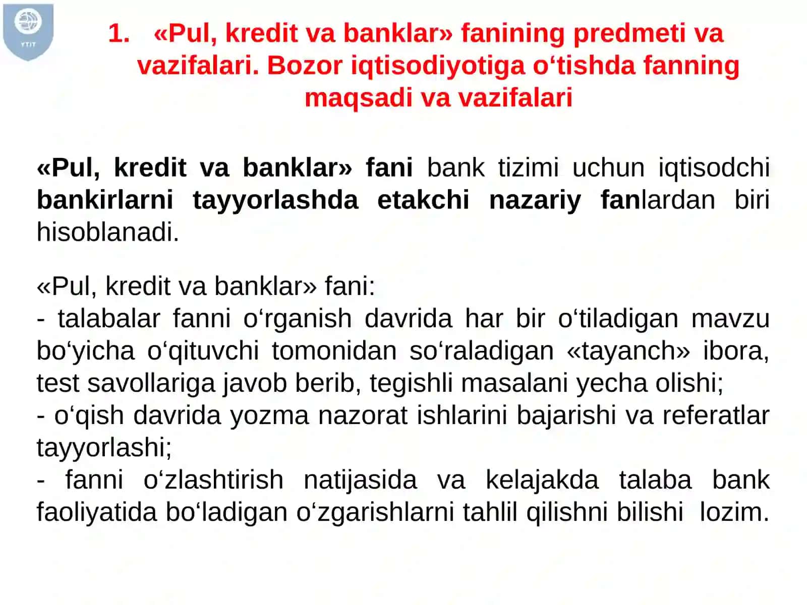 Pulning paydo bo‘lishi, zarur ligi va funksiyalari 4