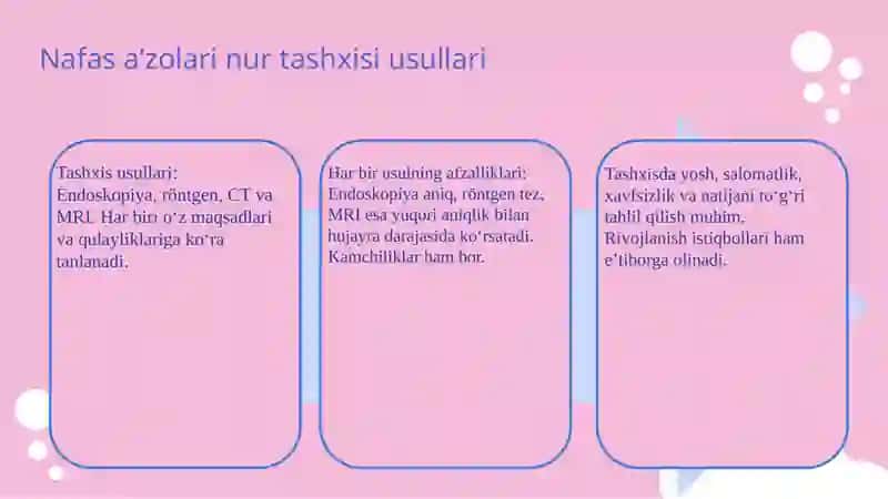 Nafas aʼzolari nur tashxisi 4