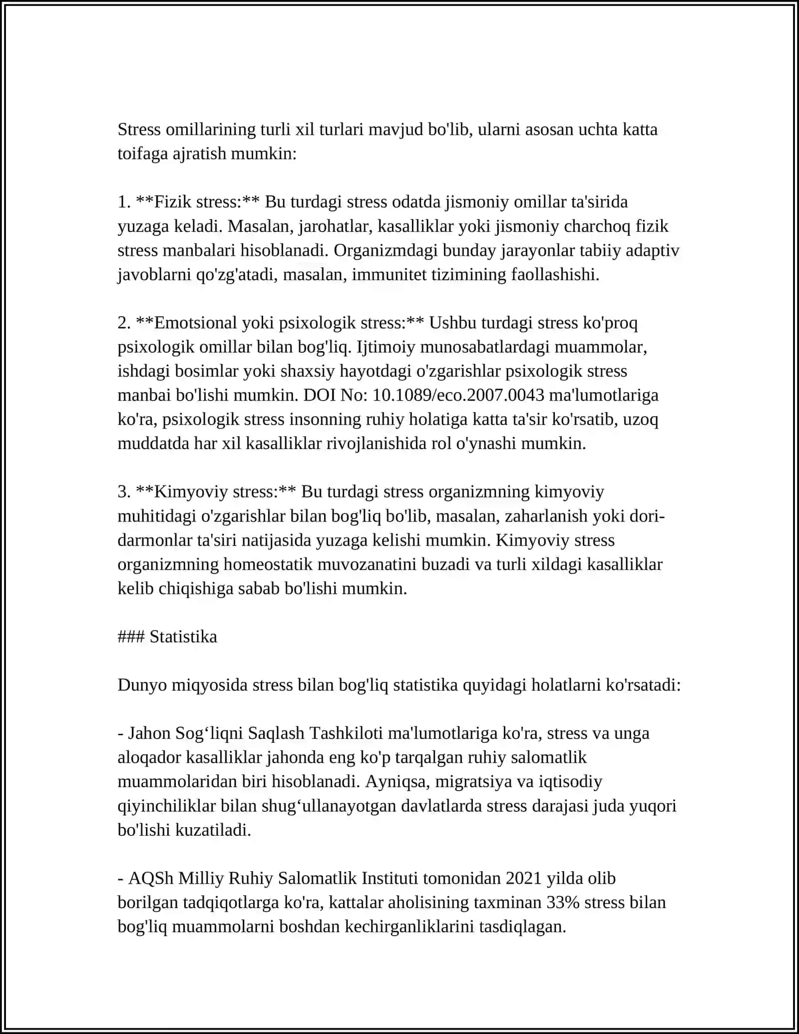 XISSIYOT VA STRES VA UNING BUZILISHLARI 4