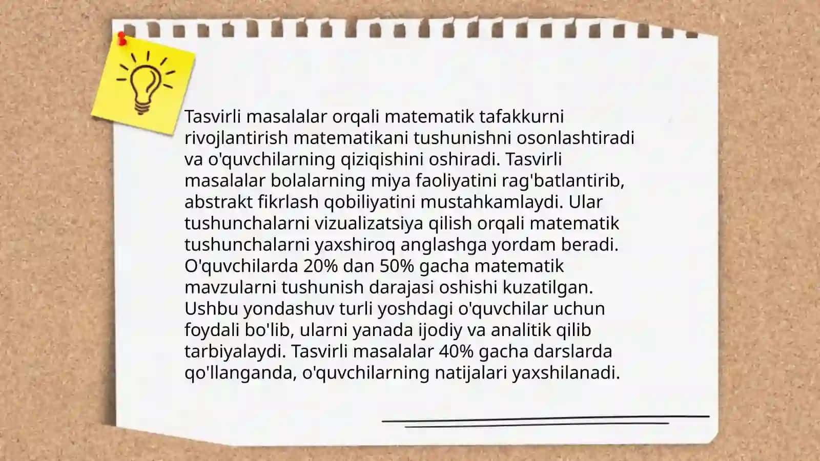 Umumiy o'rta ta'lim maktablarida tasvirli masalalarni takomillashtirish 4