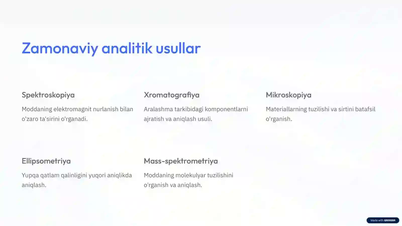 Zamonaviy ilmiy tadqiqotda tahliliy usullarning o'rni 4