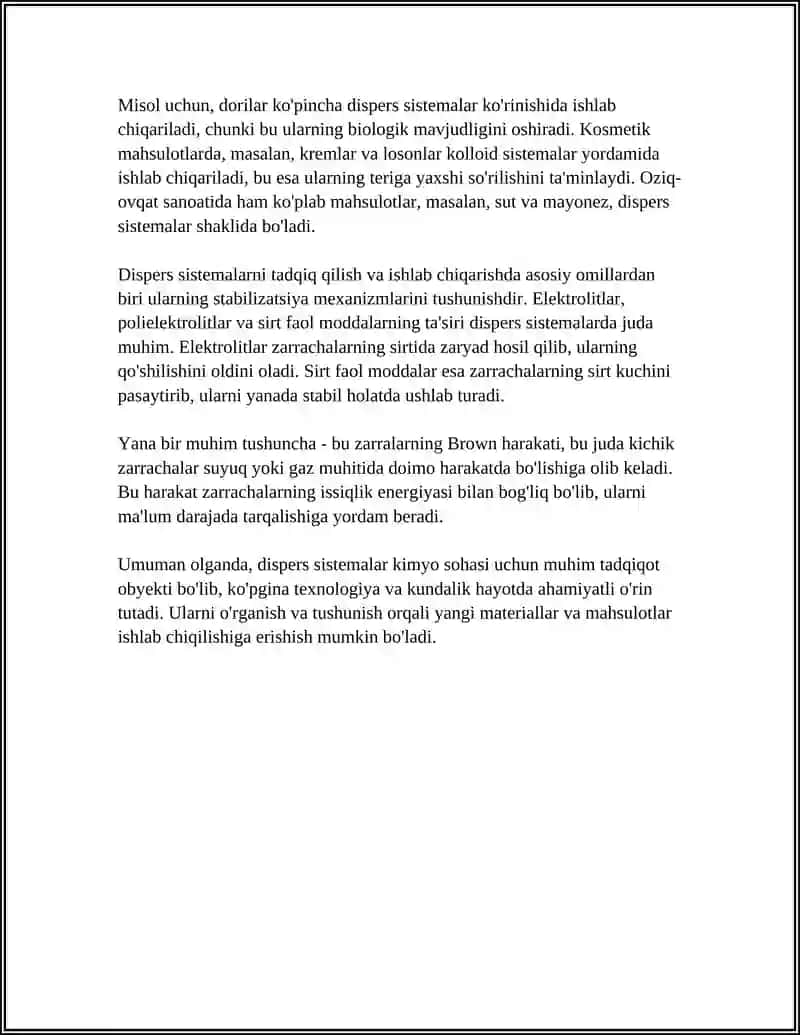 DISPERS SISTEMALAR 4