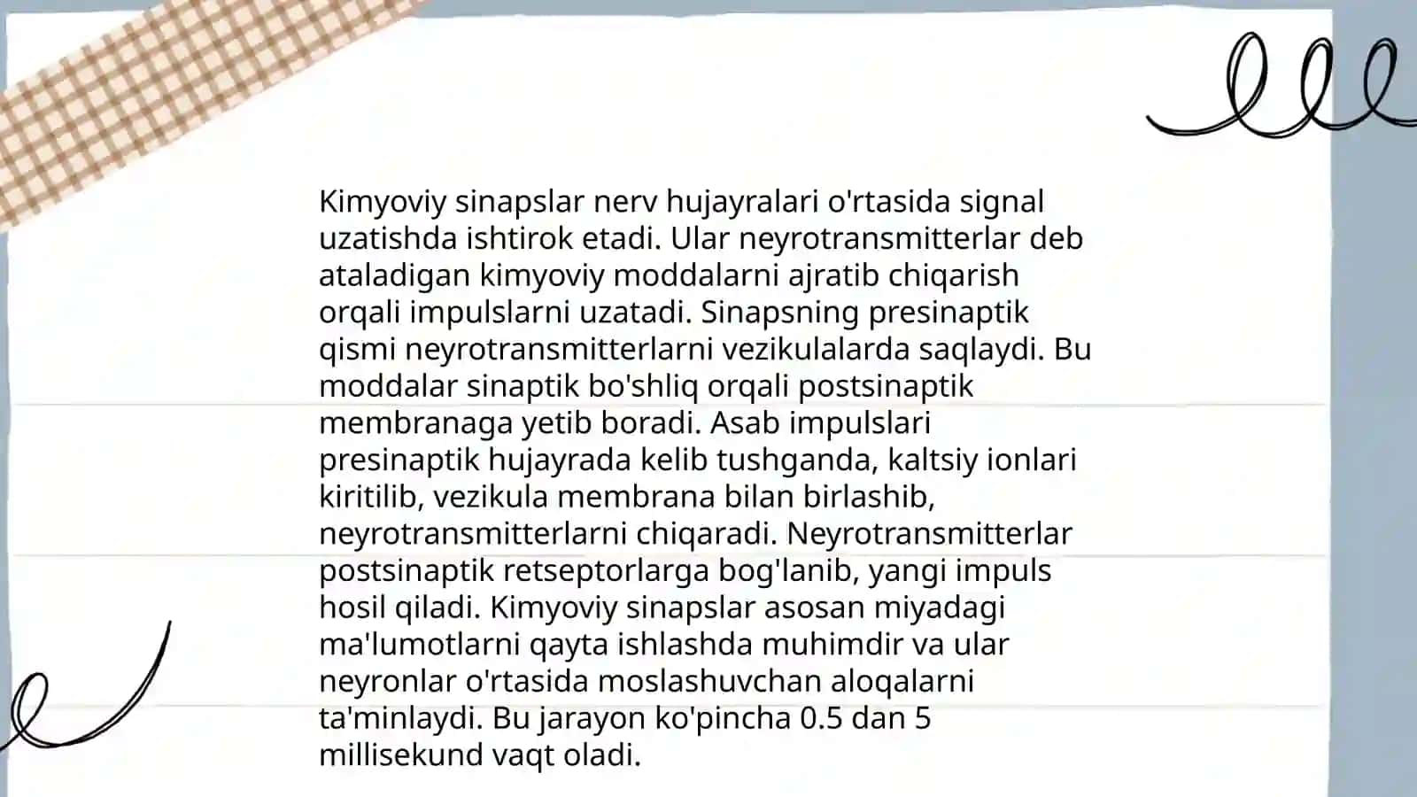 Sinapslar 4
