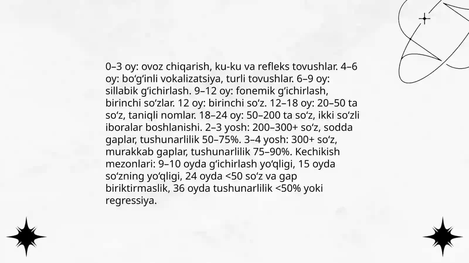 Ogʻir nutqiy nuqsonli bolalar:asosiy turlari va diagnostika mezonlari 4