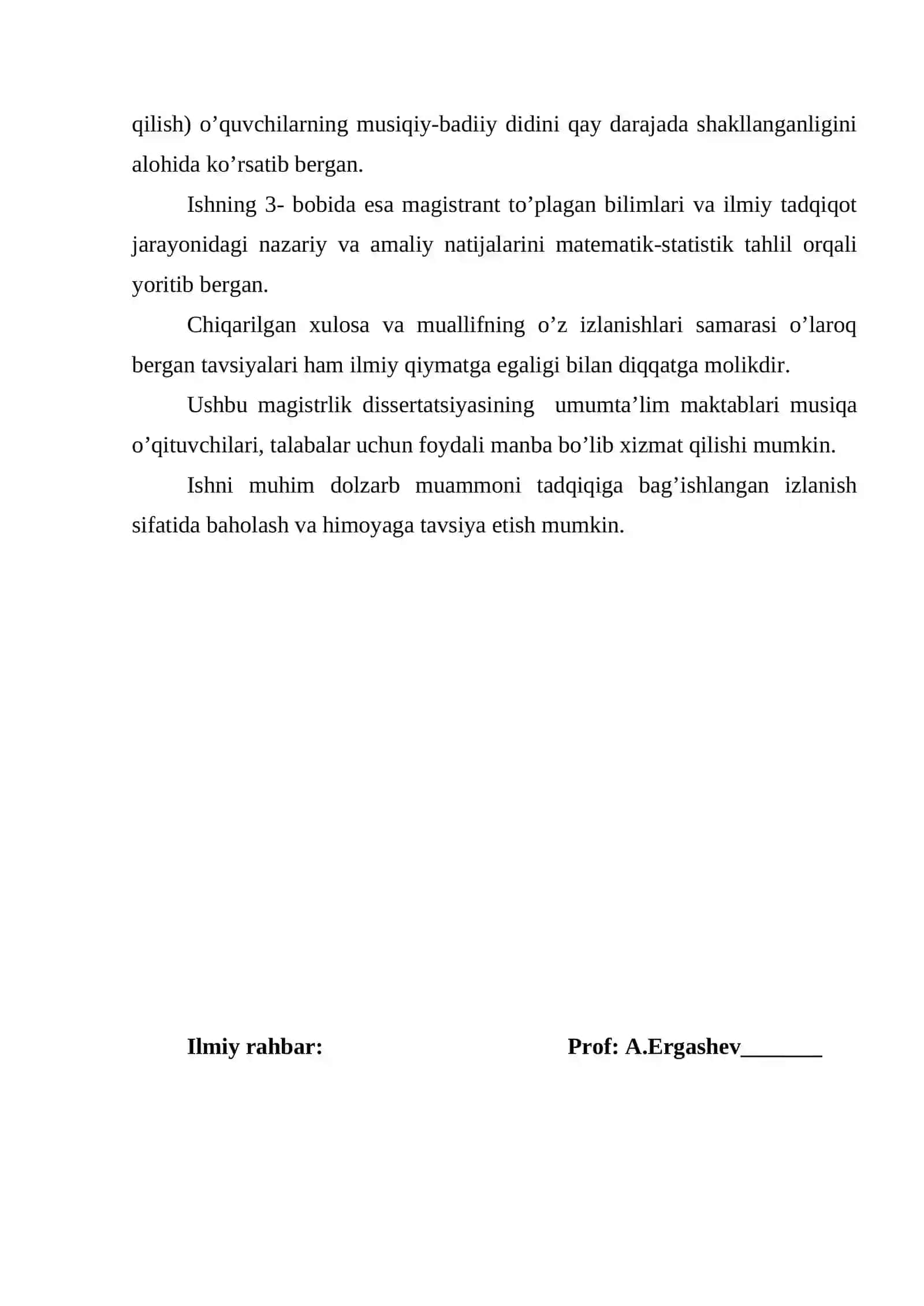 BOSHLANG’ICH SINF MUSIQA MADANIYATI DARSLARI JARAYONIDA O’QUVCHILARNING MUSIQIY-BADIIY DIDINI SHAKLLANTIRISH 4