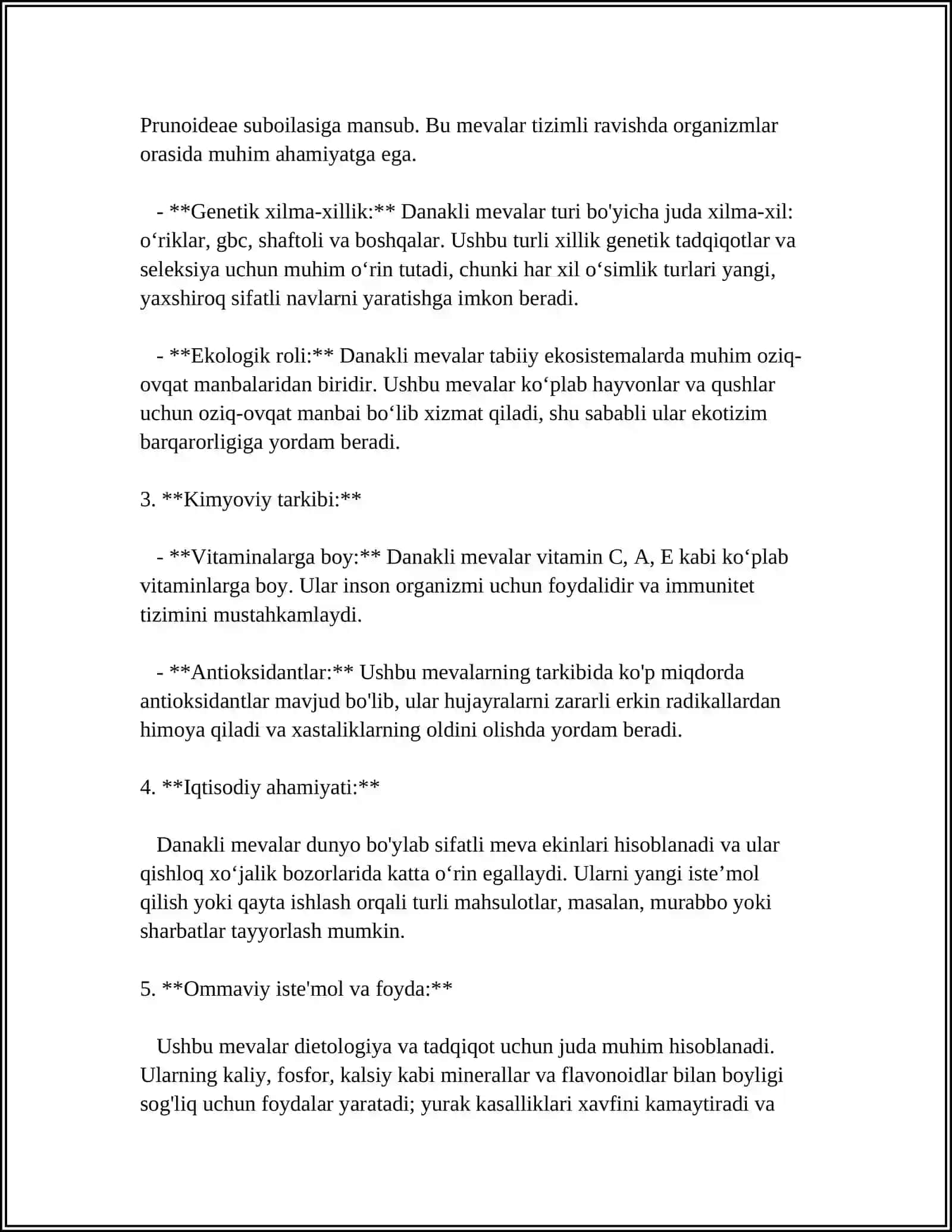 DANAKLI MEVALAR TUZILISHI ULARNI SARALASH KOLIBIRLASH USULLARI 4