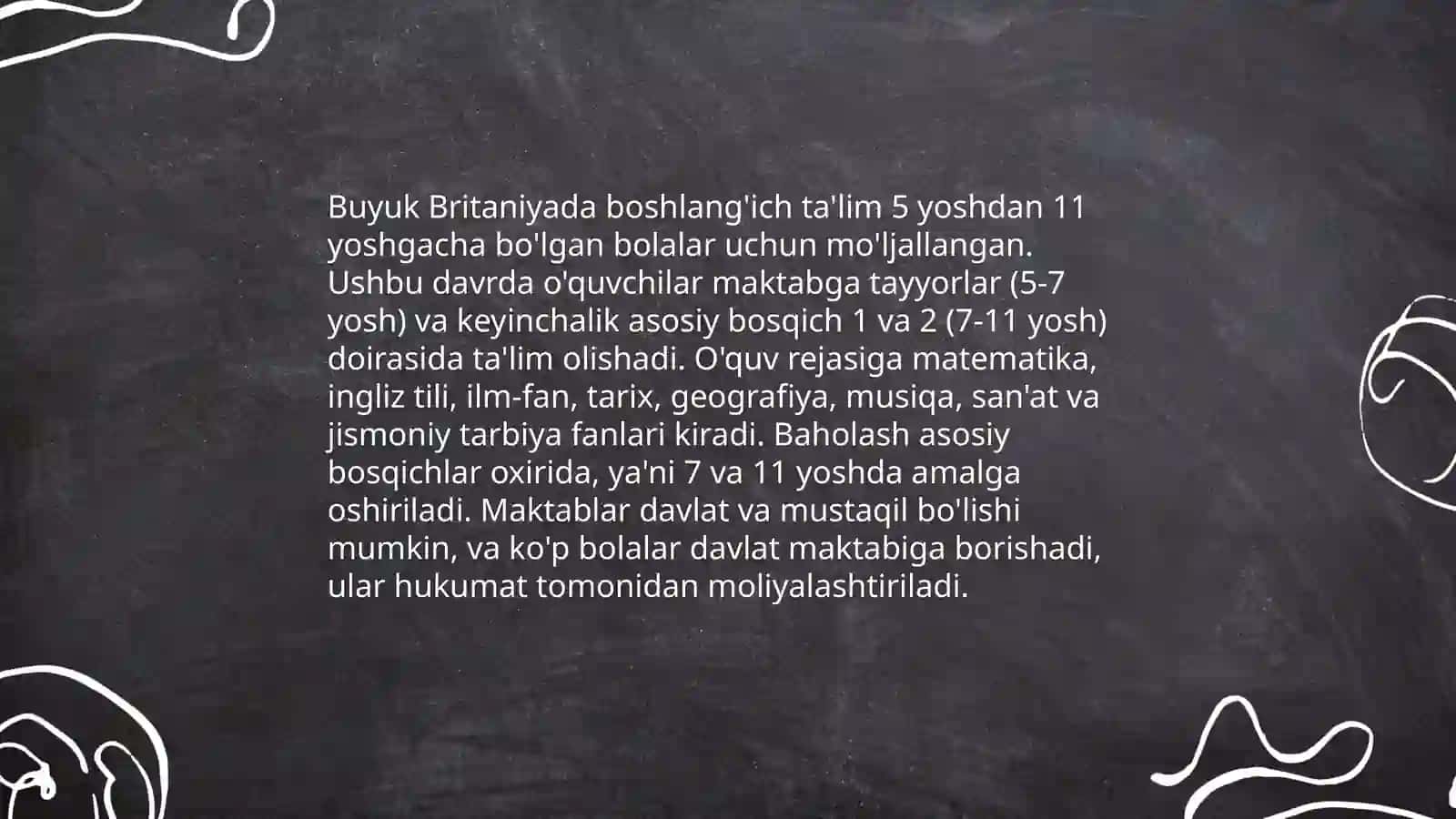 Buyuk Britaniyada ta'lim tizimi 4