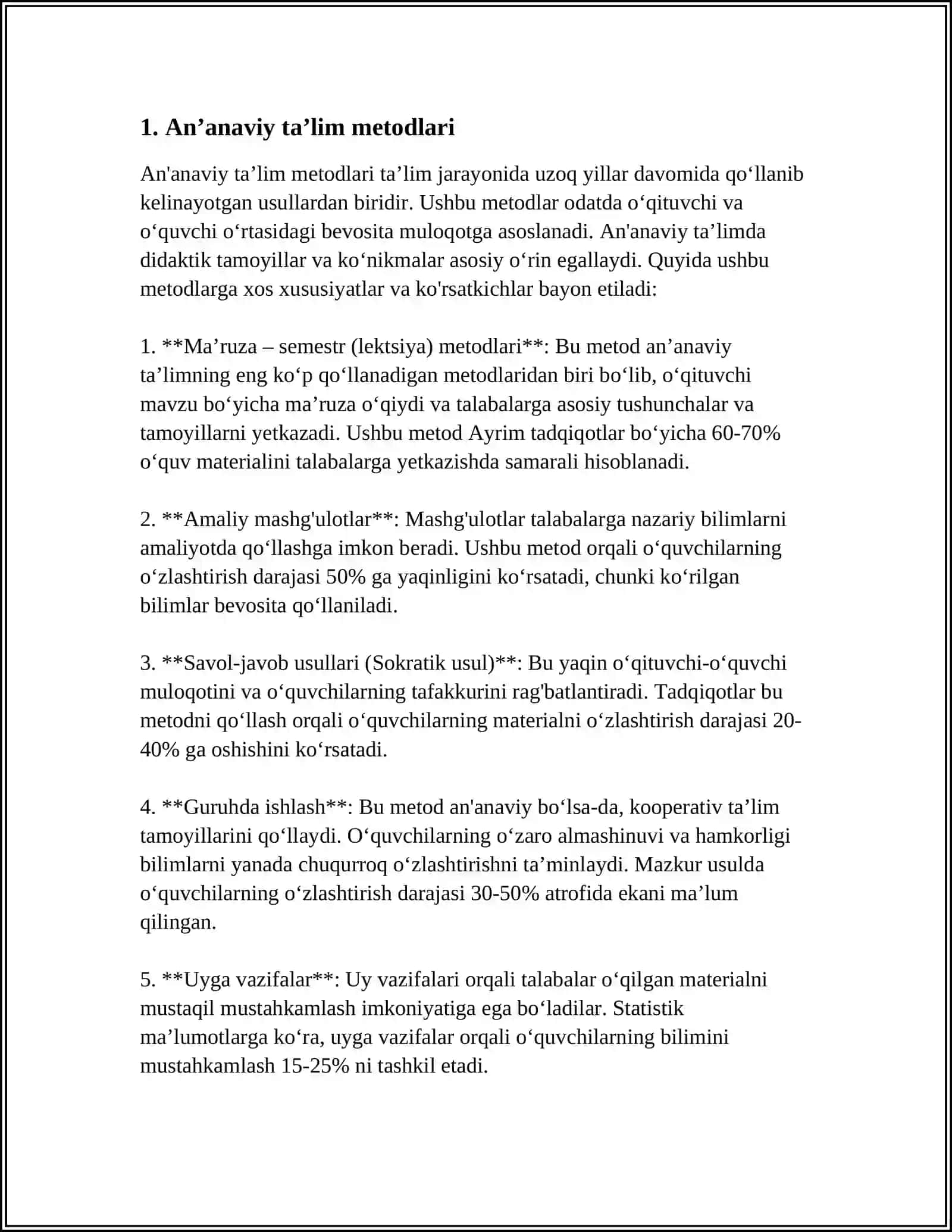 AN’ANAVIY VA INNOVATSIONTA’LIMNING INTEGRATSIYASI 4