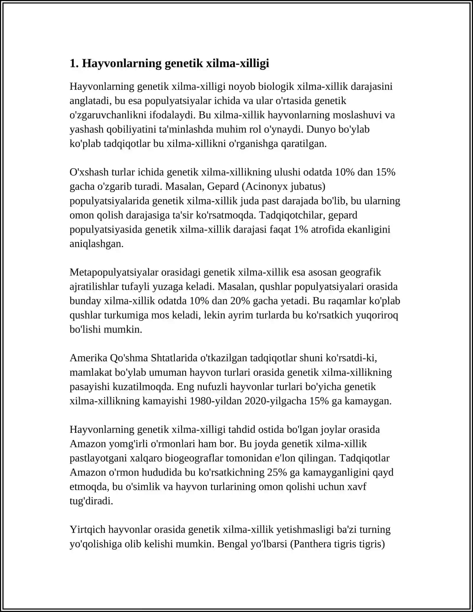 HAYVONLAR SELEKSIYASINING ASOSIY YO'NALISHLARI VA DURAGAYLASH USULLARI 4
