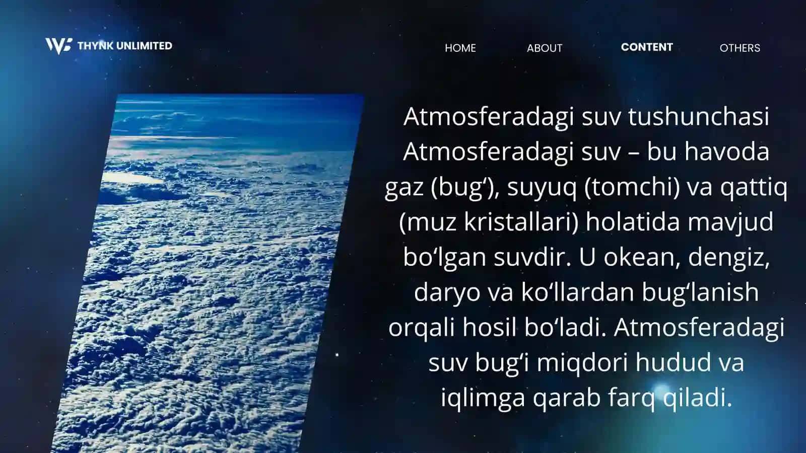 Atmosferadagi suvlar. Nisbiy va mutloq namlik 4