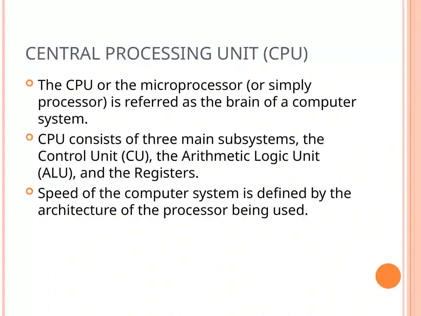 COMPUTER ARCHITECTURE 4