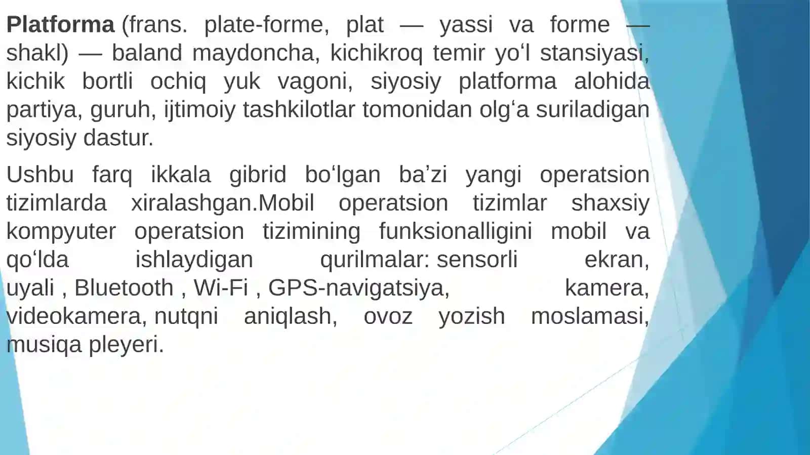 Mobil Platformalarga Asoslangan Elektron Tijorat 4