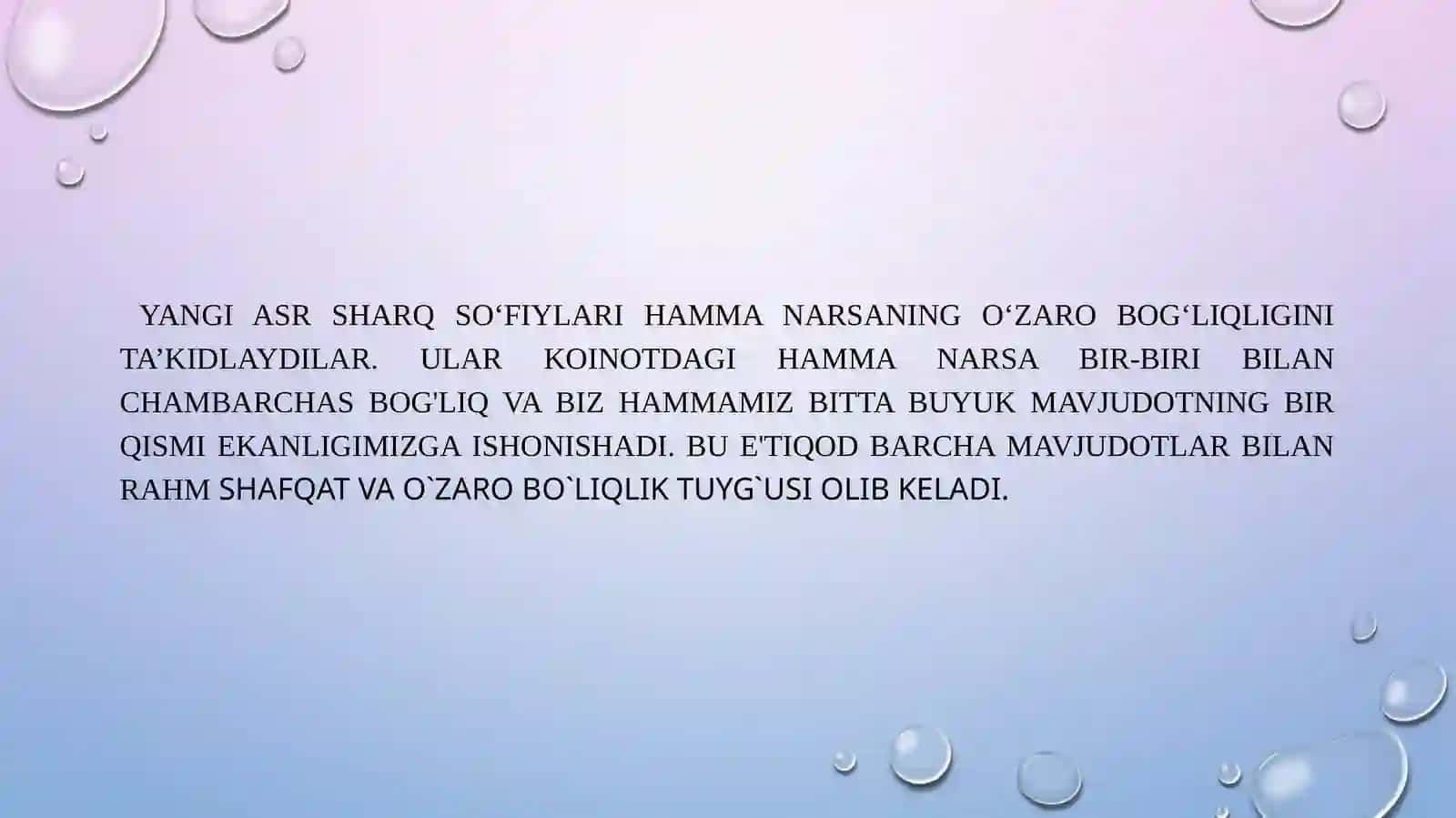 Yangi asr sharq sufizmi 4
