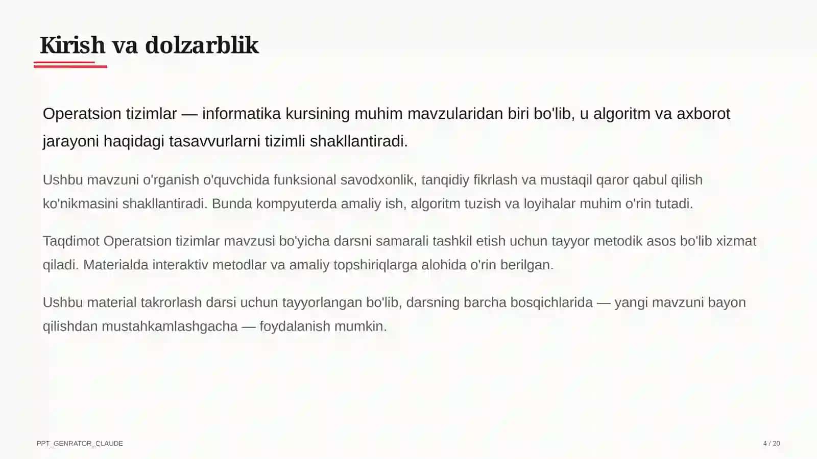 Operatsion tizimlar (6-sinf) 4