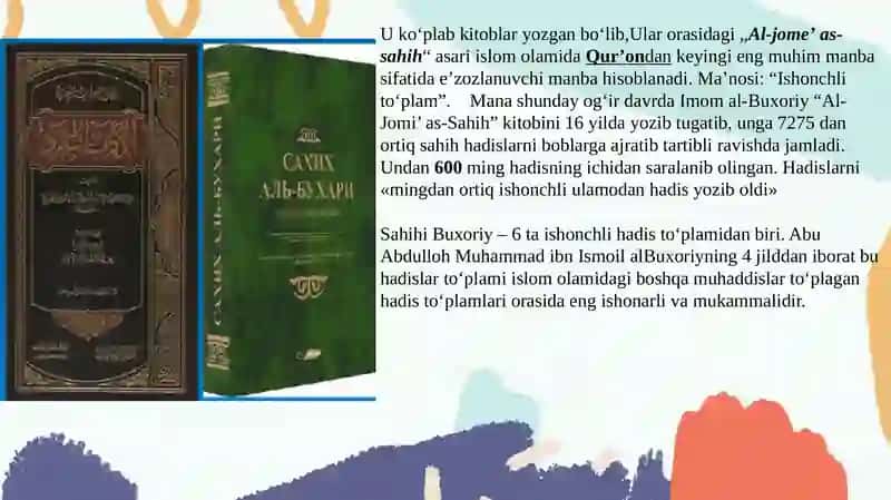 Imomal - Buxoriy 4