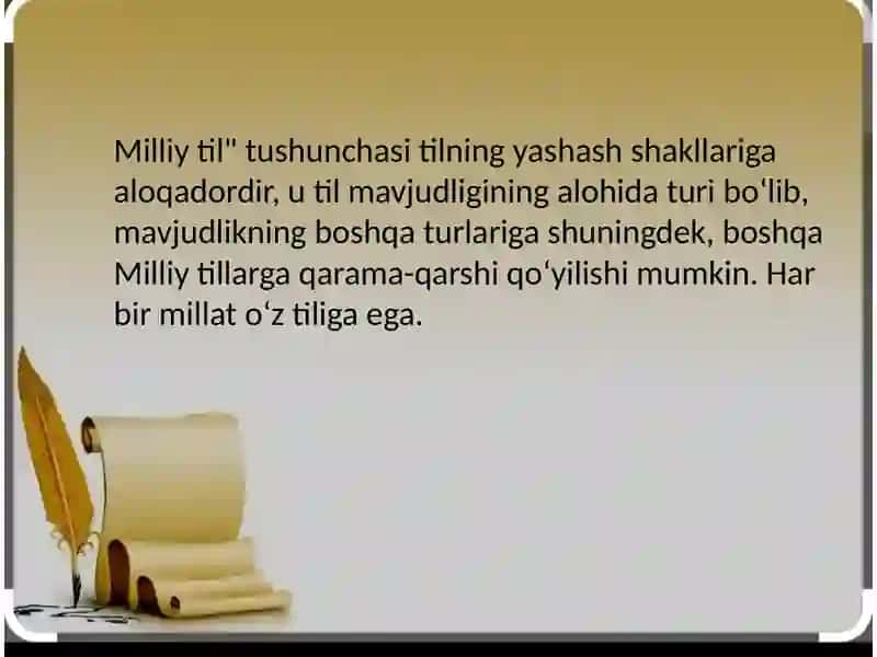 Milliy va adabiy til 4