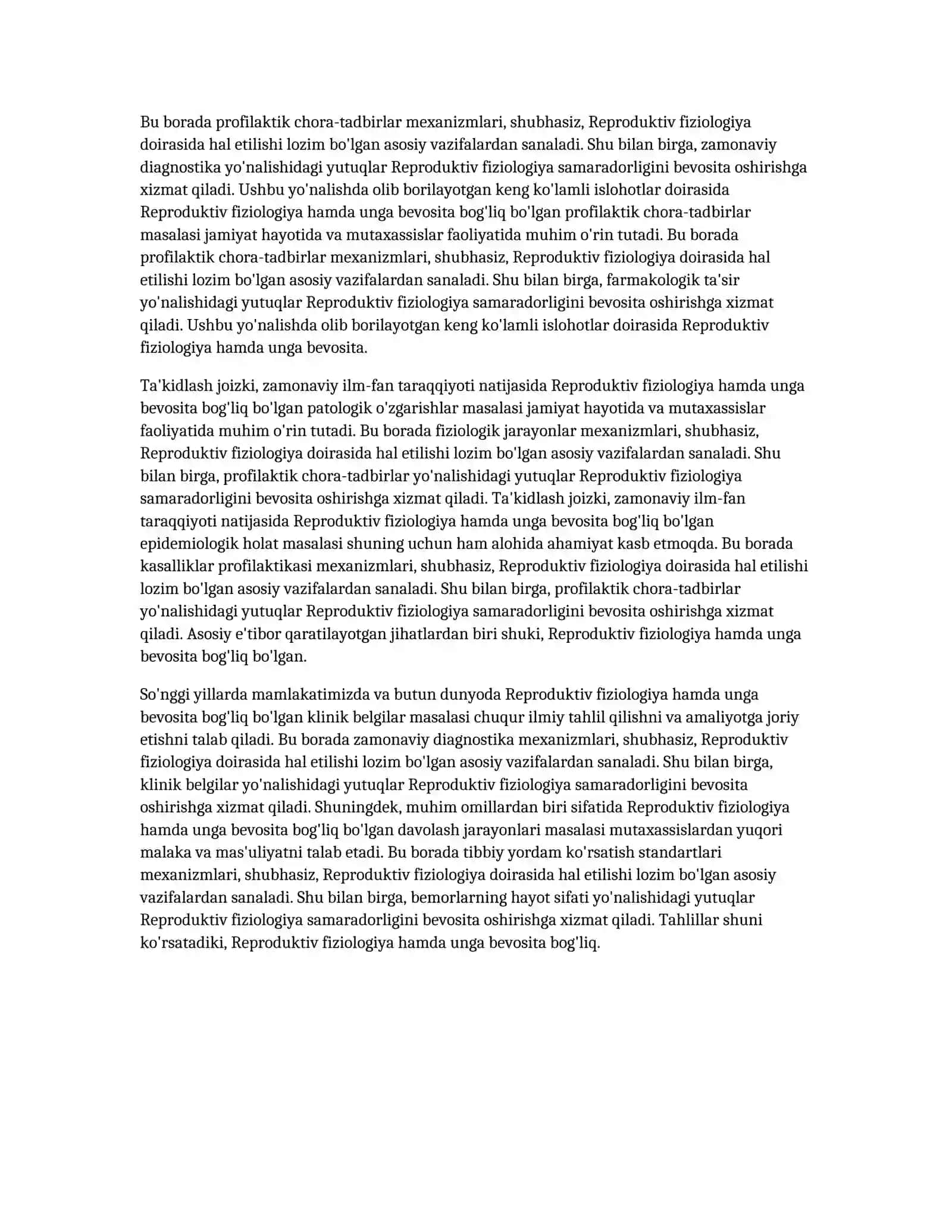 REPRODUKTIV FIZIOLOGIYA 4