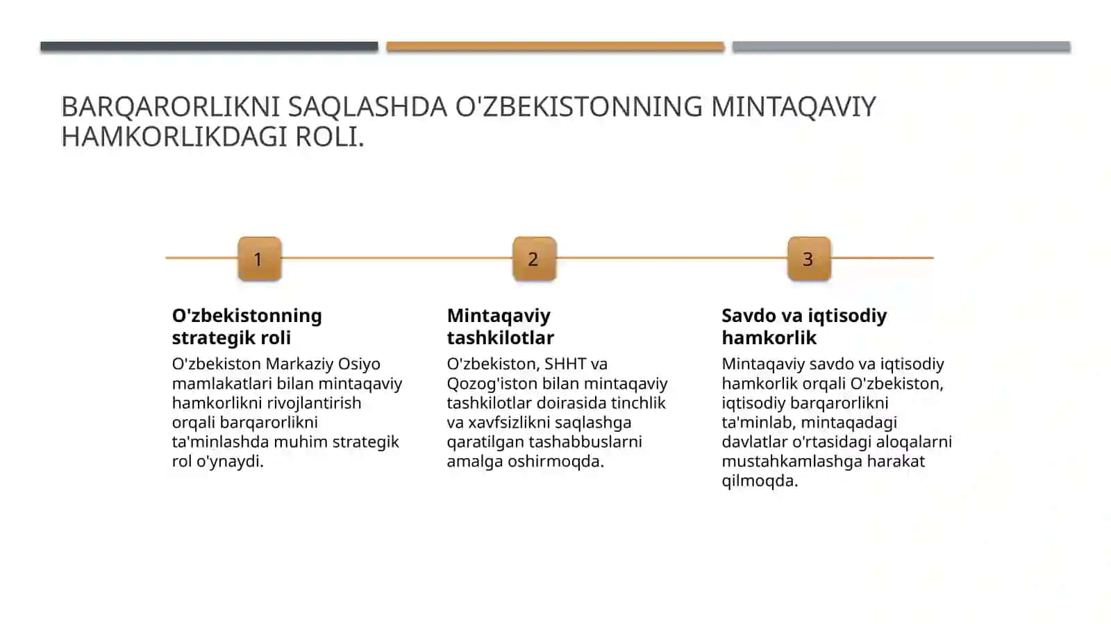 O'zbekistonning tinchlikni ta'minlashdagi strategik yondashuvlari va tashabbuslari 4