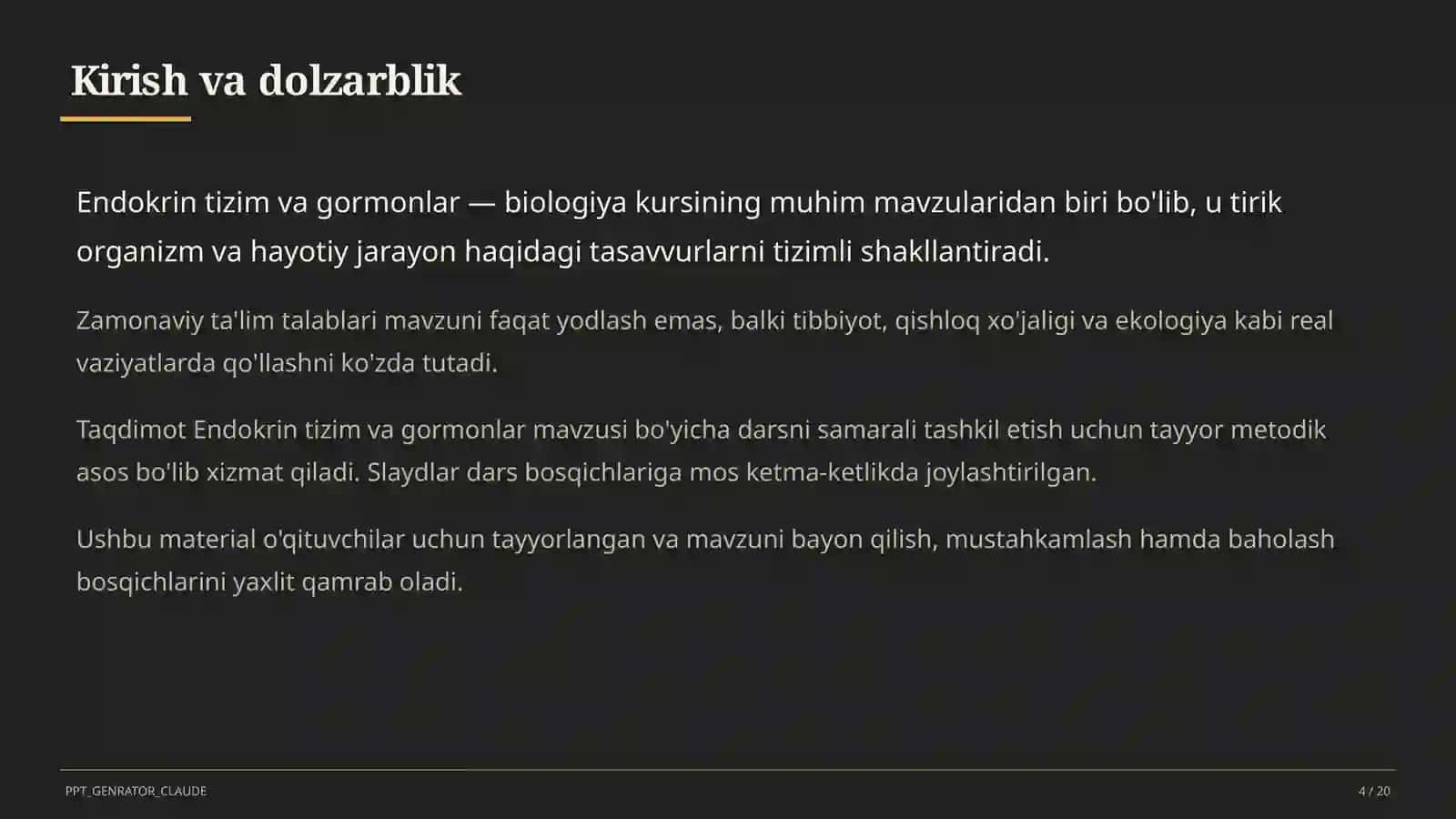 Endokrin tizim va gormonlar (8-sinf) 4