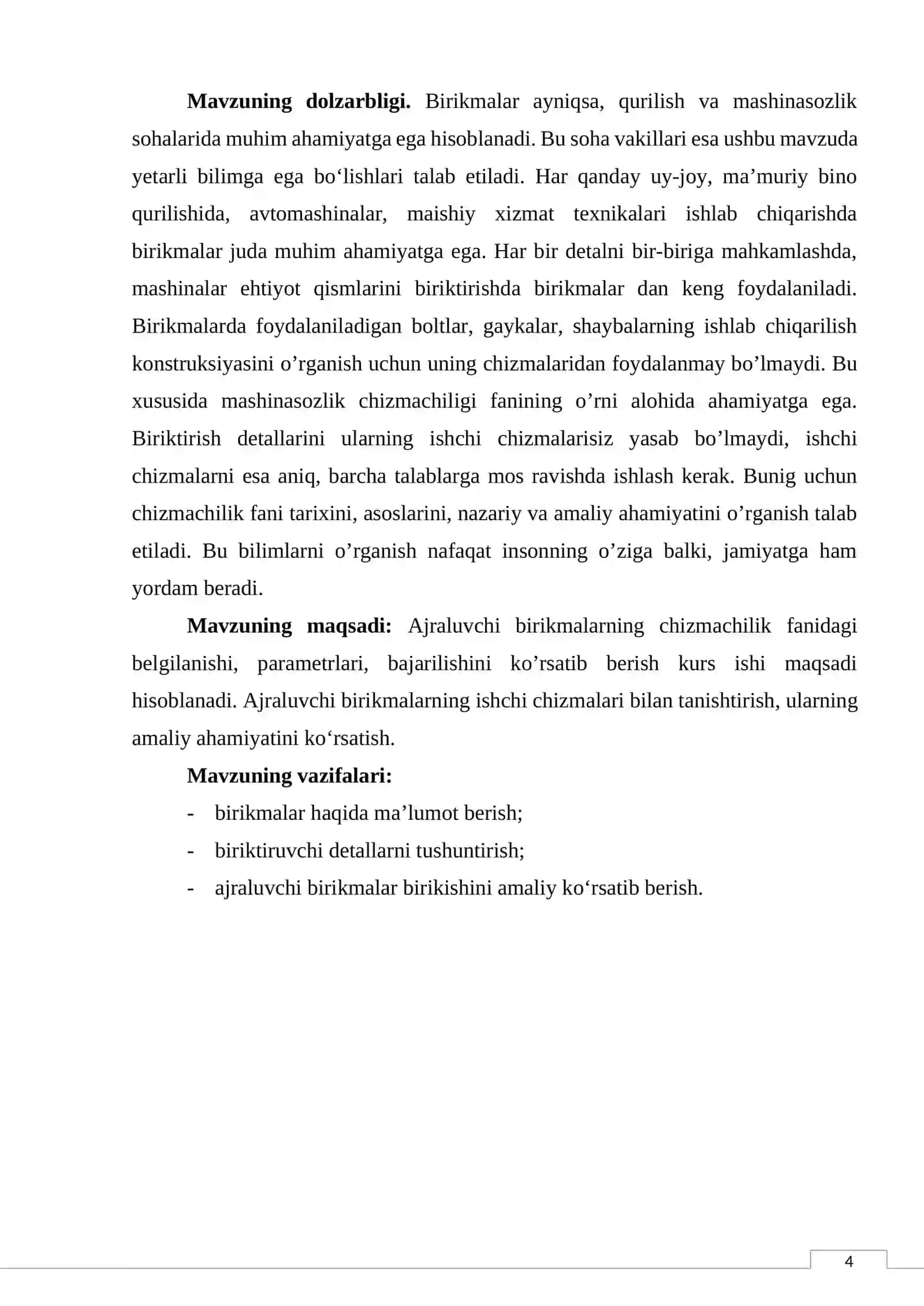 Ajraluvchi birikmalar 4