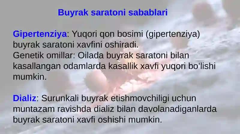 Buyrak o’smalari 4