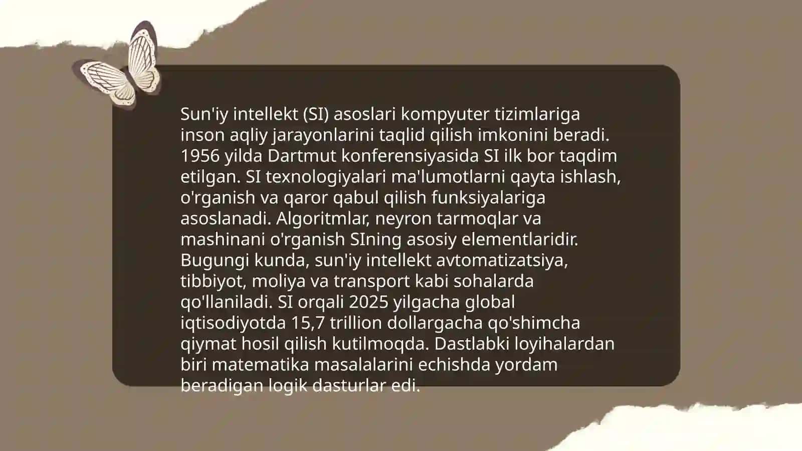 Ekspert tizimlari (ET) 4