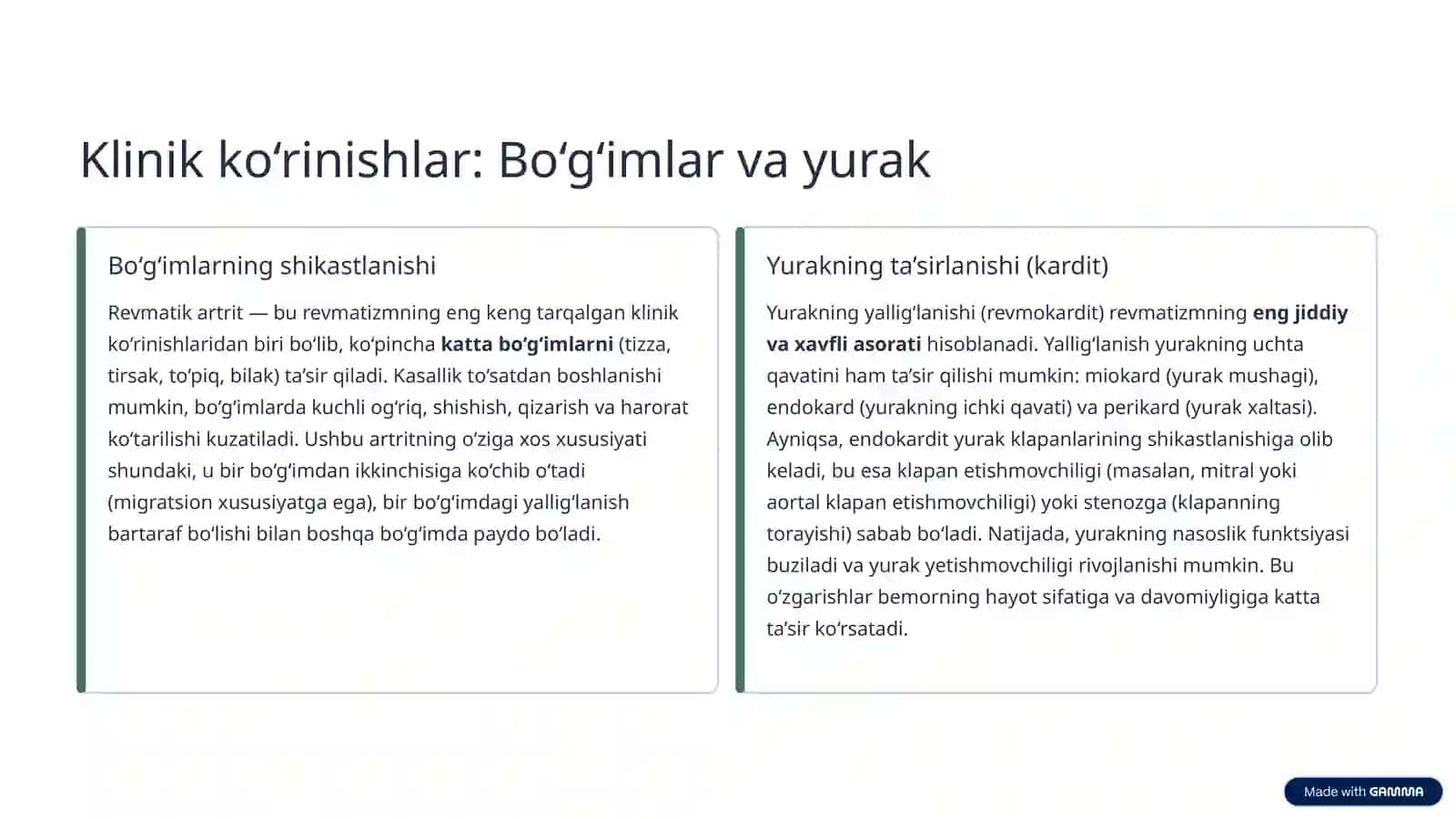 Revmatizm: Etiologiyasi va Klinik-Morfologik Shakllari 4