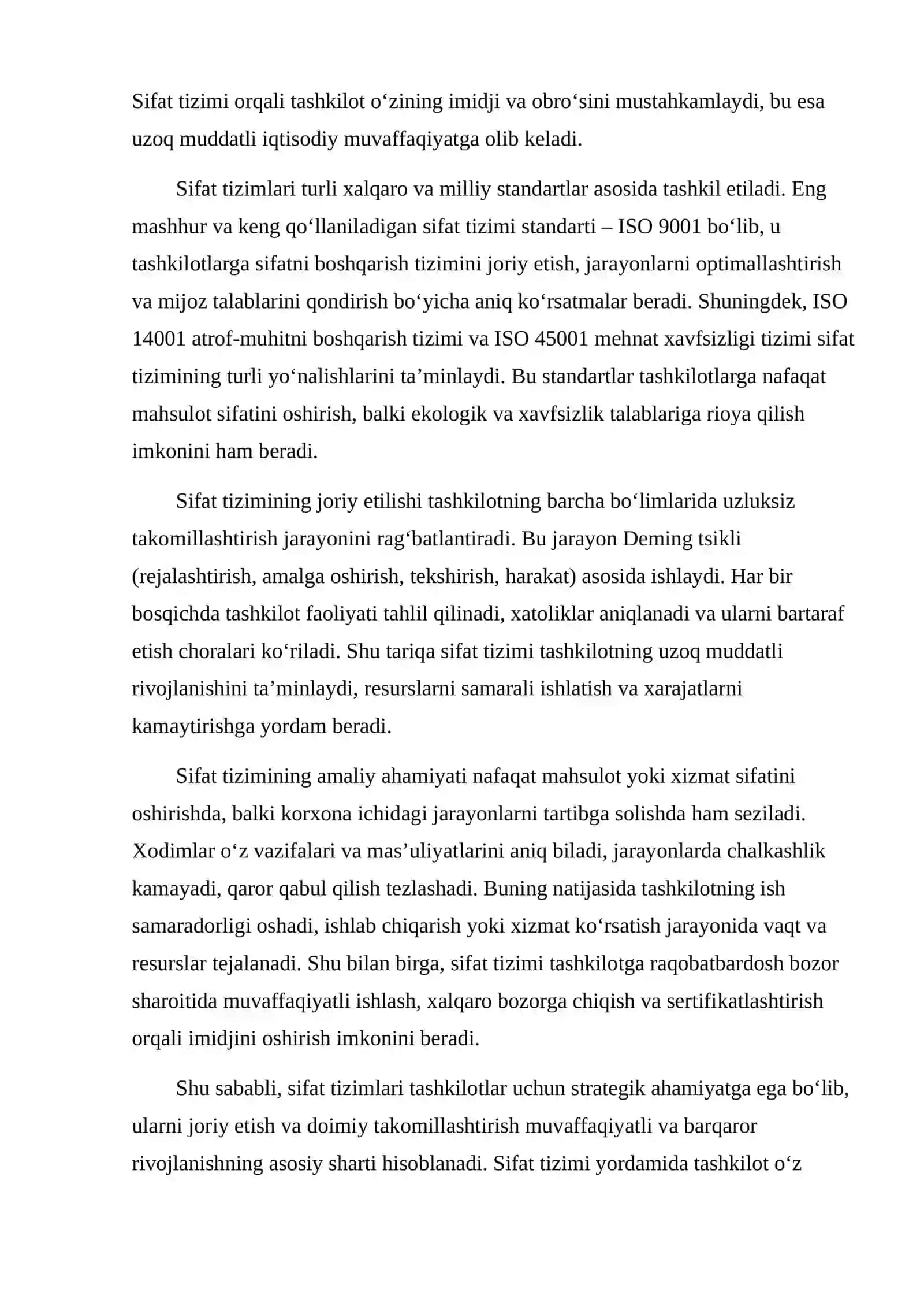 SERTIFIKATLASHTIRISH VA SIFAT TIZIMLARI 4