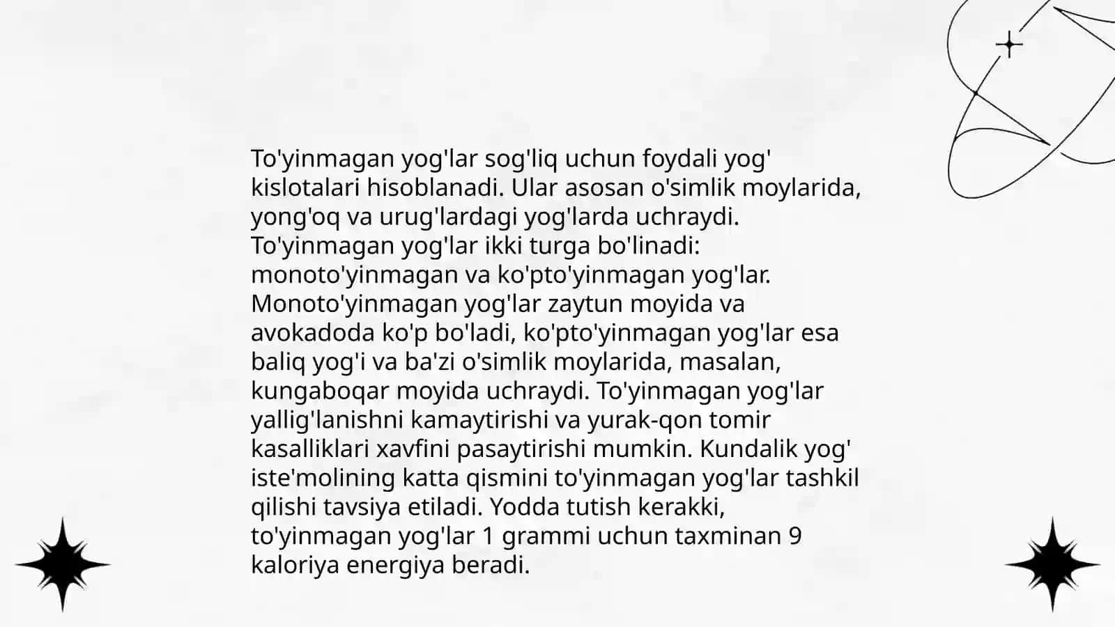Yog'lar 4