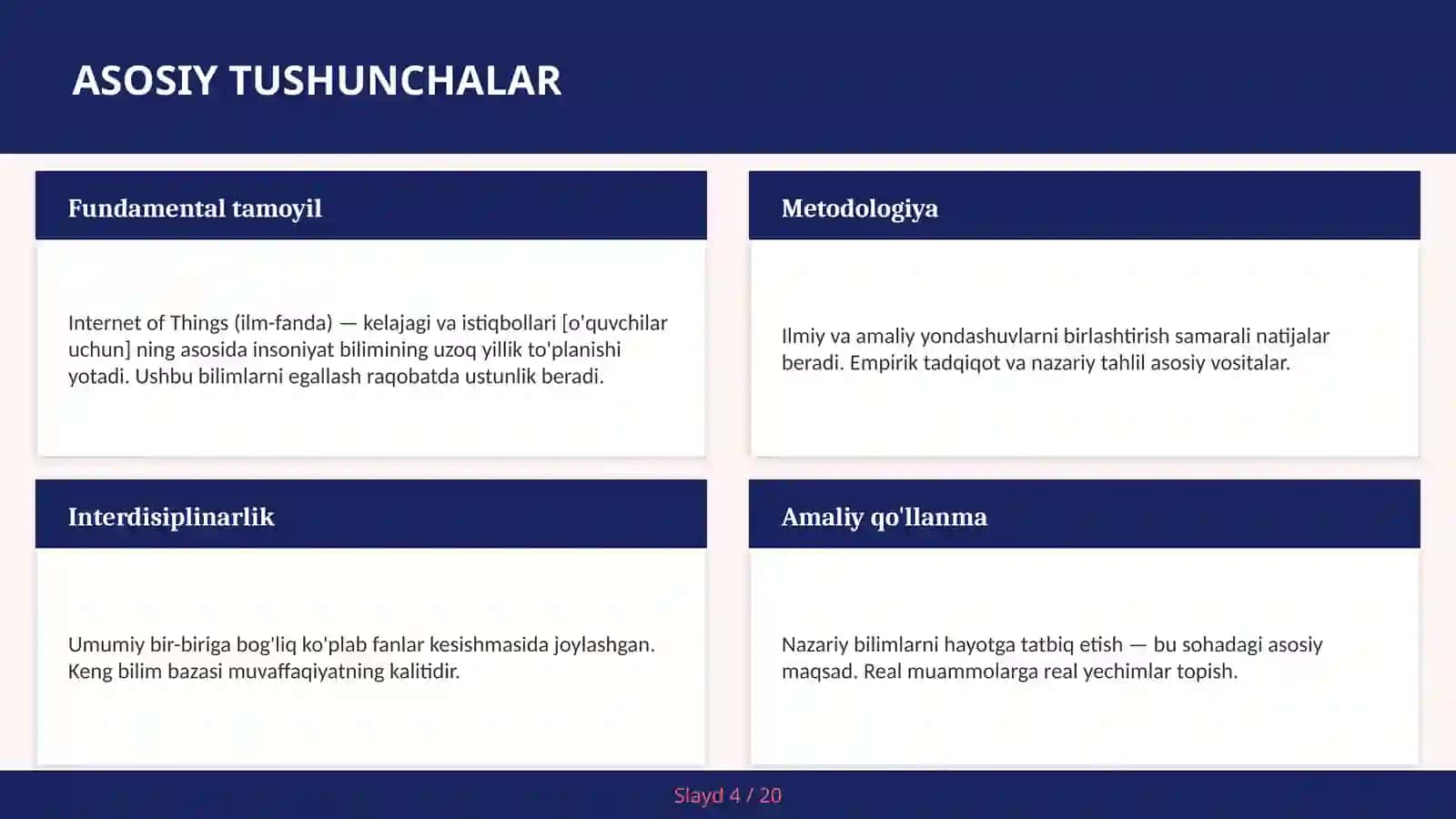 INTERNET OF THINGS (ILM-FANDA) — KELAJAGI VA ISTIQBOLLARI [O'QUVCHILAR UCHUN] 4