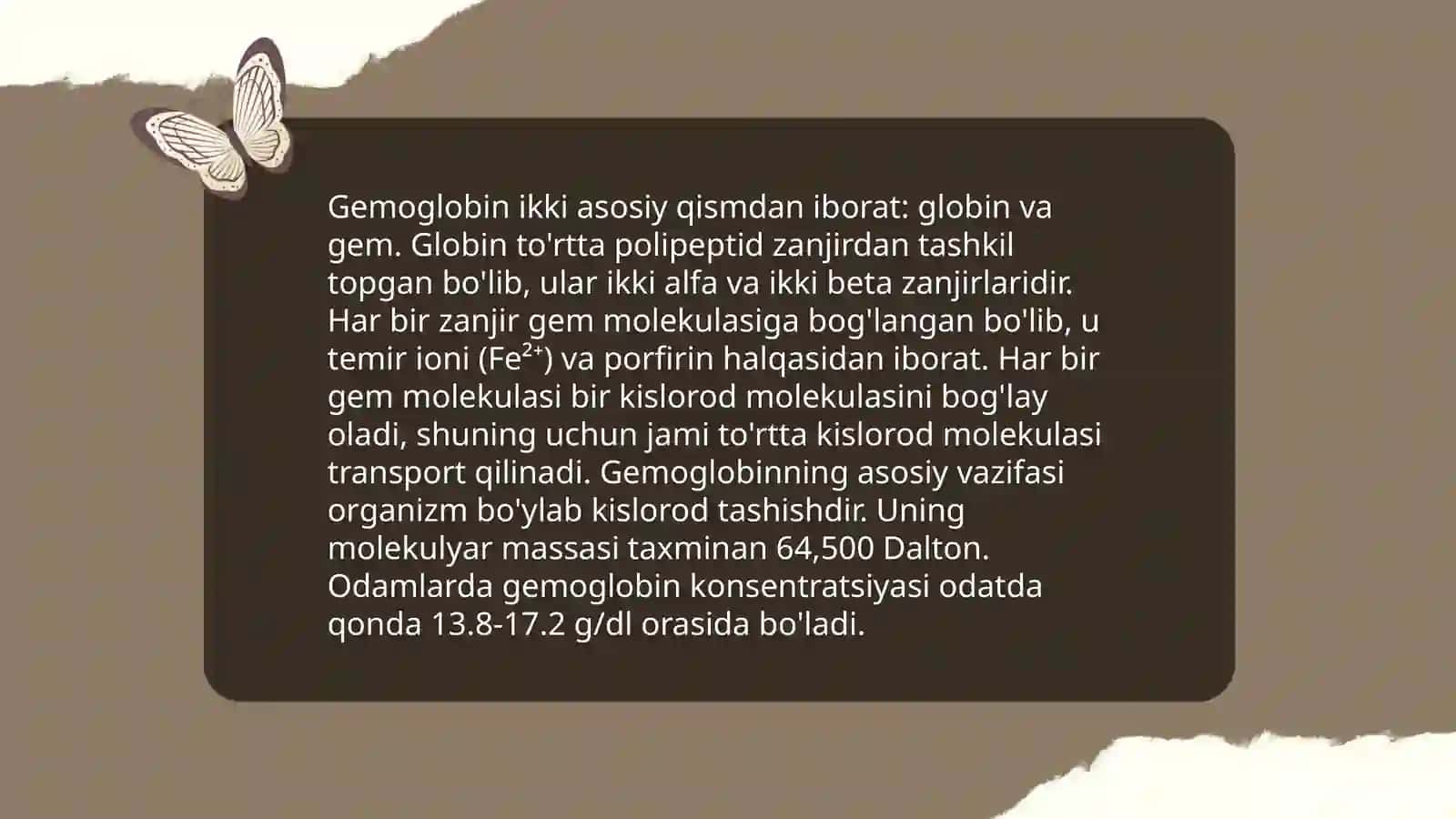 Gemoglobin leykotsitlar 4