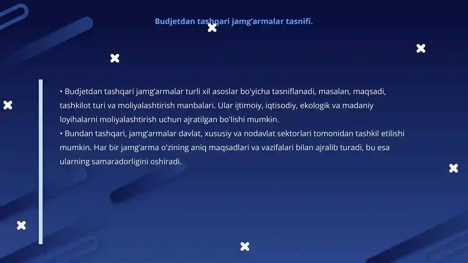 Budjetdan tashqari jamg’armalar 4