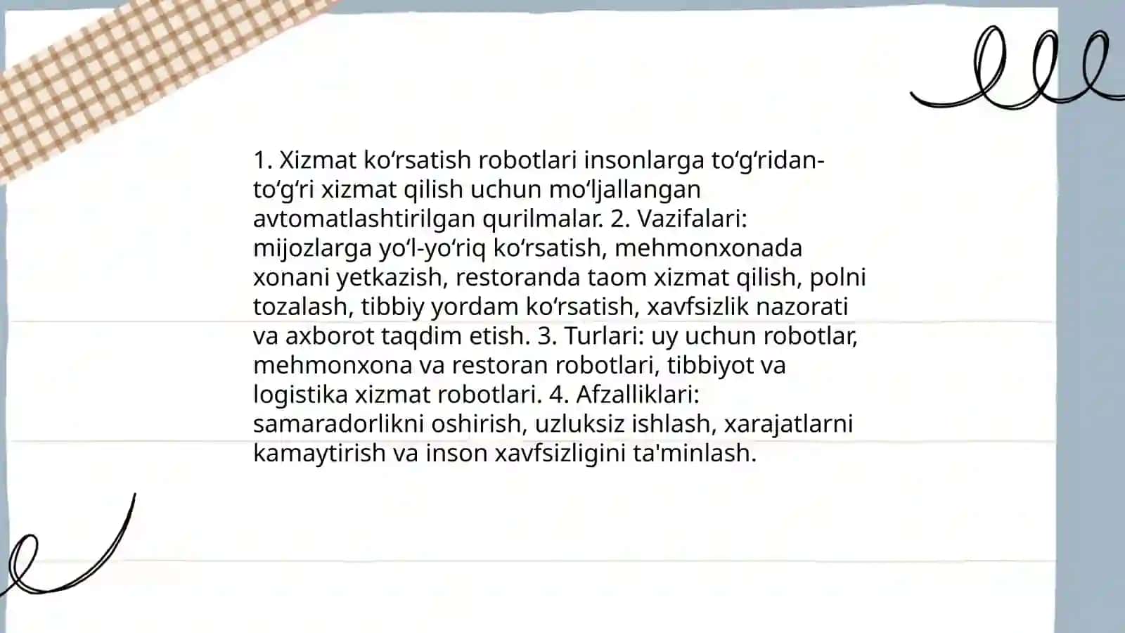 Robotlarning asosiy turlari va ularning vazifalari 4