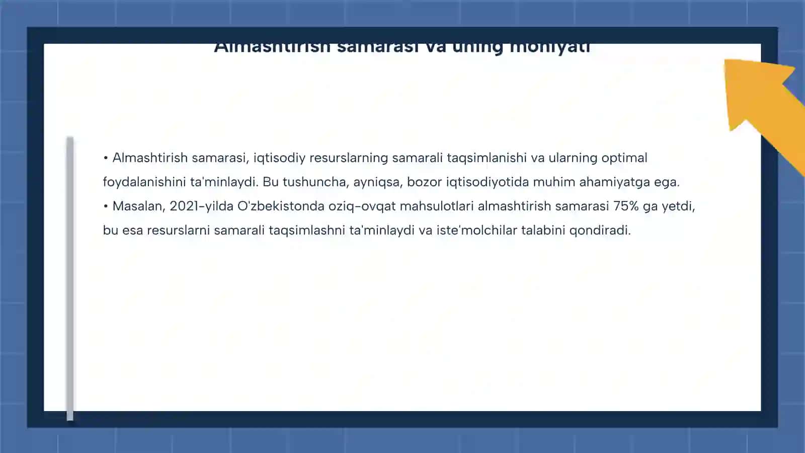Daromad samarasi va almashtirish samarasining mohiyati 4