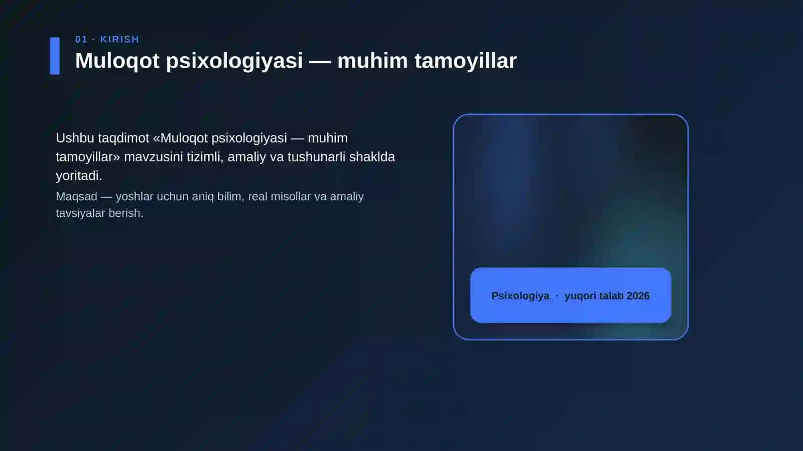 Muloqot psixologiyasi — muhim tamoyillar 4