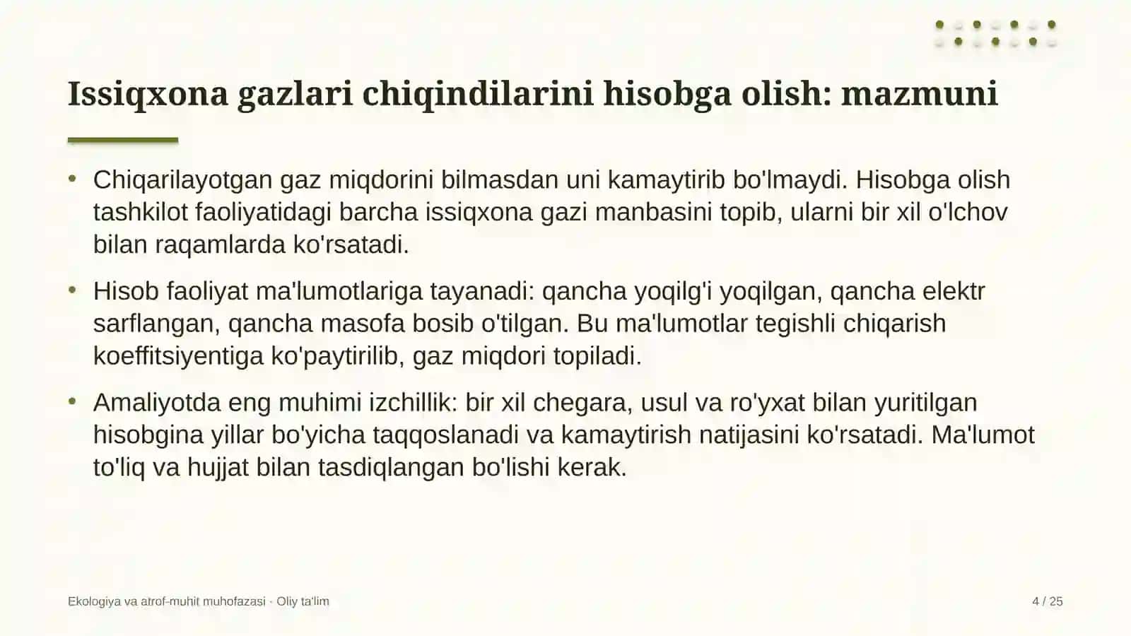 Farmatsevtika sanoatida issiqxona gazlari chiqindilarini hisobga olish 4