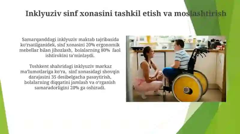 Harakatlanish apparati buzilgan bolalar uchun inklyuziv ta'lim strategiyasi 4